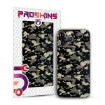 PROSKINS Camouflage Black 3D Textured Mobile Back Skin/Sticker Only for Oppo Reno 6 Pro 5G