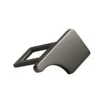 HARVI ENTERPRISE Car Seat Belt Buckle Alarm Stopper 2 in 1 Seat Belt Buckle Bottle Opener Seat Belt Silencer for Cars, Aluminum Alloy Black Seat Belt Clip