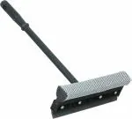 Flexer Glass Cleaning Wiper for Car Window Mirror 2 In 1 Sponge With Handle (Black)