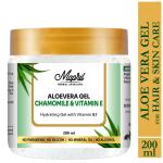 Mapril Pure Aloe vera Gel for Skin & Hair Increase Skin Brightening, & Strong Healthy Hair Growth & Reduce Acne/Pimple, Pigmentation, Dark Spots/Scars, Wrinkles, Hair Fall Men & Women Tan Removal, Face, Hair & Body, All Skin Types Aloevera Gel-200ml