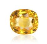 Feel Touch Mart Yellow Sapphire for Pendant 6.60 Carat Pukhraj Sri Lankan Stone Certified IGL Lab