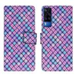 A D Enterprises Mat Purple Flip Cover for Vivo Y51 2020| Magnetic Case| Shock Absorbent| Flip Cover Vivo Y51 2020