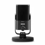Rode NT-USB Mini Studio Quality USB Unidirectional Microphone for podcasting, Streaming, Musician, Gaming, Voice Over (Black)