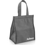 Aafeen Black Insulated Lunch Bag Large Waterproof Adult Lunch Tote Bag for Men or Women Waterproof Lunch Bag  (Black, 5 L)