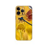 GADGETSWRAP Printed Vinyl Skin Sticker for Apple iPhone 14 Pro - Dragonfly