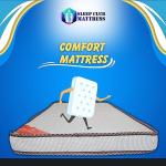 SLEEP CLUB |24 Month Warranty | Comfort with Soft Foam Mattress, SINGAL Bed, Double Bed, Queen Size, King Size, (75X72)