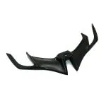 A4s Automotive and Accessories Black Flexival Winglet for Yamaha R15
