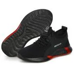 TRUTUFF Men Industrial Sports Safety Shoes (Macho, UK11) Light Weight, Steel Toe, Puncture Resistant