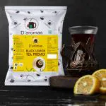 D'aromas Black Lemon Premix Tea Powder 500g, Instant Premix Tea Powder, Ready to Drink Tea
