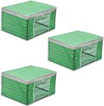 BAGSBEAUTY Multicolor 80 Gsm Non Woven Printed Multi Saree Packing Bag (Pack Of 3)