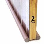 Chancy Glow Door Bottom Sealing Strip | Door Seal | Door Closers | Sound Proof Reduce Noise Energy Saving Stripping | Waterproof Brown pack of 2