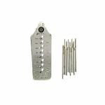 JOHNSON TOOLS Buff Polished Micro Tap and Die Thread Maker Screw Plate