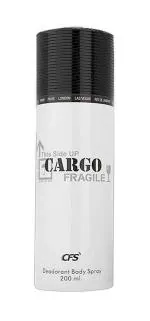 CFS Cargo White Deodorant for Unisex, 200 ml