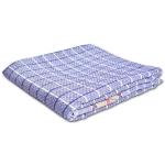 Strotam Pure Cotton Handloom Bath Towel Extra Large Size Bankura Gamcha (Set of 2 Blue)