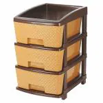 NAKODA MAGNUM 3 STORAGE DRAWER ORGANIZER | DRAWER ORGANIZER STORAGE BOX | 3 LAYER MULTIPURPOSE ORGANIZER | BAMBOO