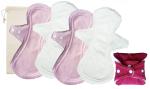 Manvicare Reusable Washable Sanitary Cloth Pads/Napkins for Heavy Flow - Size XL (290mm / 11.50