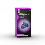 Manforce Xtasy Black Grapes Condom, 10s