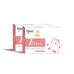 Kisra 7Days Acne, Pimple & Dark Spots Treatment Soap | Clears Acne, Pimples, Dark Spots, Clogged Pores, Deeply Cleanses | Gentle | Refreshing 75gm (Pack of 2)