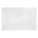 Eslee Transparent Envelope File | Document Folder | Best for A4 Size | with Multi - Hole | Snap Button Closure | Transparent - Pack of 2 (ET296A4 Transparent)