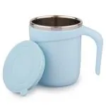 SUGAR Homeware Blue Tea Time Stainless Steel Travel Mug 200 ml