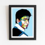 Yuckquee Actor SRK Framed Poster with Acrylic Glass (Size: 10 Inch X 13 Inch)