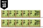 The Herbal Natural Handmade Noni Soap for Men and Women 1250 g (Pack of 10)