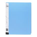 Eslee B4 4D Ring Binder File | Big 4D shaped 25mm Rings | Best for B4 Size | Durable Box File for Documents, Projects and Certificates | Sky Blue Colour (EO54A44D25)