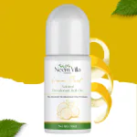neemvilla Lemon Roll On Deodrant.Stay Fresh and Energized All Day
