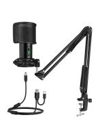 Fifine T683 Metal USB Gaming Streaming Microphone Kit for PC Computer