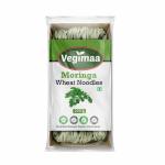 Vegimaa Moringa Wheat Noodles, Made With Whole Wheat Flour and Moringa Leaf,220 Grams