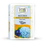 Future Foods Blue Rice 450 gram- Combo of Thai Jasmine Rice & Blue Butterfly Pea Flower (0.450 kg)