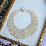 Just In Jewellery White Silver Toned Silver Plated Necklace (One Size)