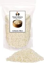 Food Library Italian Arborio Medium Grain, Raw Rice, 0.8 Kg (Pack Of 1)
