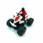 Ralleyz 2.4G 1:16 Remote Control Car Smoking Beach Atv Red 8Y+