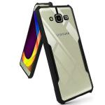 COBERTA Back Cover for Samsung Galaxy J7 Back Cover Case - Black Transparent
