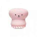 Creative Zone Octopus Design Silicone Facial Cleansing Brush Face Exfoliator Massager Beauty Tool Scrubber Exfoliator Pore Cleanser Brush for Deep Cleansing Skin Care Tool (Multicolor) 1 pcs