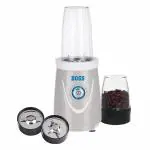 Boss Nutri Pro 400 Watts Juicer Mixer Grinder Blender, 2-Jars, Beige