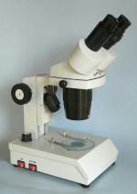 Droplet STEREO BINOCULAR MICROSCOPE 45 dgree Head, magnification 20x-40x Microscope Slide Box ()