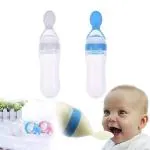 ShopiMoz Pack of 2 Spoon Feeder Bottle for Baby