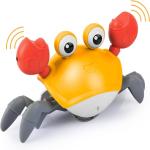 KTRS ENTERPRISE Crawling Crab Baby Musical Kids Toy with LED Lights & Rechargeable Battery