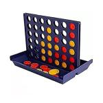 QUALITIO Connect 4 Game Four Kids Adults Family Fun Game Brain Teaser Toy.