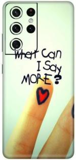 aadia PRINTED SKIN STICKER DECAL LAMINATION FOR Samsung Galaxy S21 Ultra 5G (PERFECT FIT/ONLY BACK/MATTE FINISH)