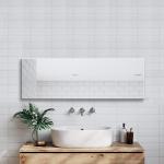 Elegant Arts And Frames Rectangle beveled Bathroom Mirror (Mirror size 36 inch x 12 inch )