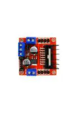 Robotbanao Black L298N 2a Based Motor Driver Controller Board Module for Dc and Stepper Motors Led Indicator for Mechatronics ProjectsRB-35164