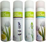Pour Home Rajnigandha, Lavender Spray, 56.25 Ml Each (Pack Of 4)