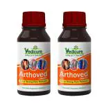 Vedicure Arthoved Liniment Oil Ayurvedic Ortho Paedic Pain Relief Oil Soothes Muscle, Joint Pain In Arthritis, 100 Ml (Pack Of 2)