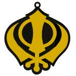 Sikh Khanda Car Wall Hanging