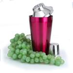 Urban Snackers Pink Stainless Steel Mocktail Shaker
