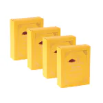 GOLDEN TREEZ Natural Handmade Saffron Soap/Kesar Soap For Glowing Skin And Skin Brightening , 115 Gram (Pack of 4)