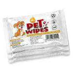 Boltz Pet Wipes Grooming For Dogs And Cats- Total 75 Count (Pack Of 3)